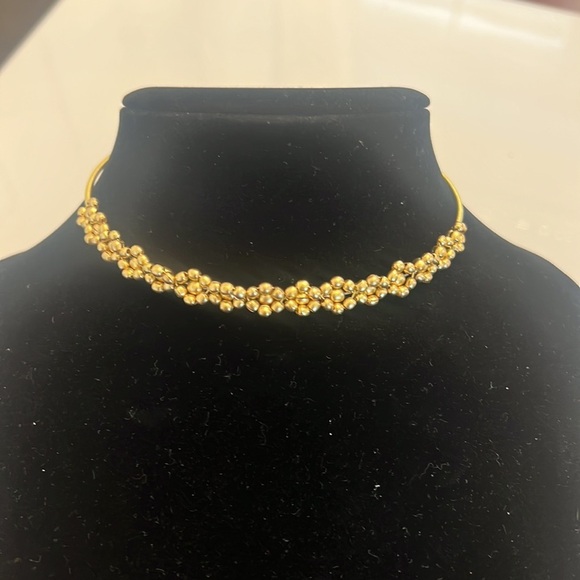 NWT Handcrafted Brass necklace.  Garland ADJUSTABLE NECKLACE - Picture 12 of 17